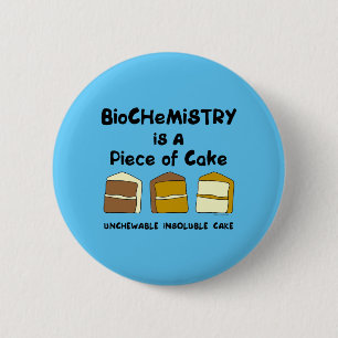 Biochemistry Cake Button