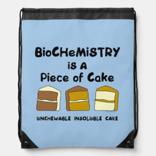 Biochemistry Cake Drawstring Bag