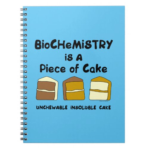 Biochemistry Cake Notebook