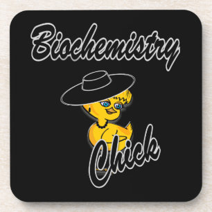 Biochemistry Chick #4 Beverage Coaster