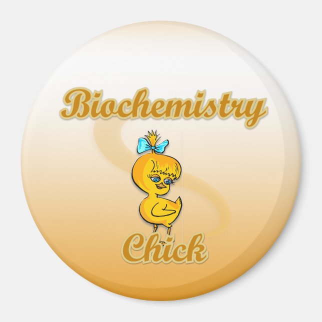 Biochemistry Chick Magnet (Front)