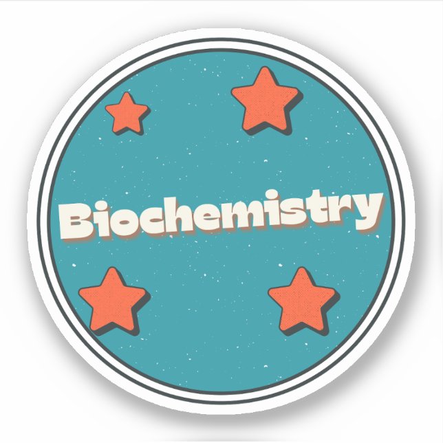 Biochemistry Sticker (Front)