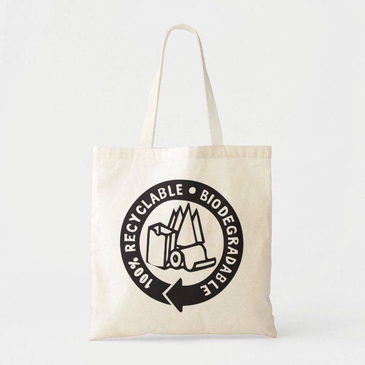 Biodegradable Tote Bag Zazzle