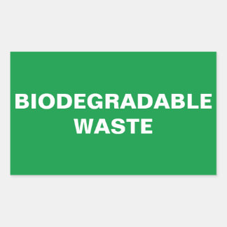 Biodegradable Stickers | Zazzle