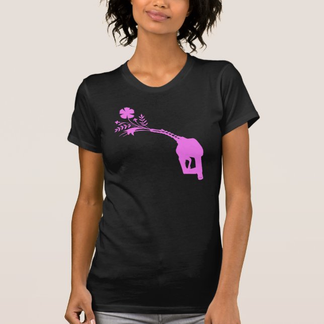 Biodiesel Bouquet T-shirt / Earth Day T-shirt (Front)