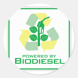 BioDiesel Classic Round Sticker