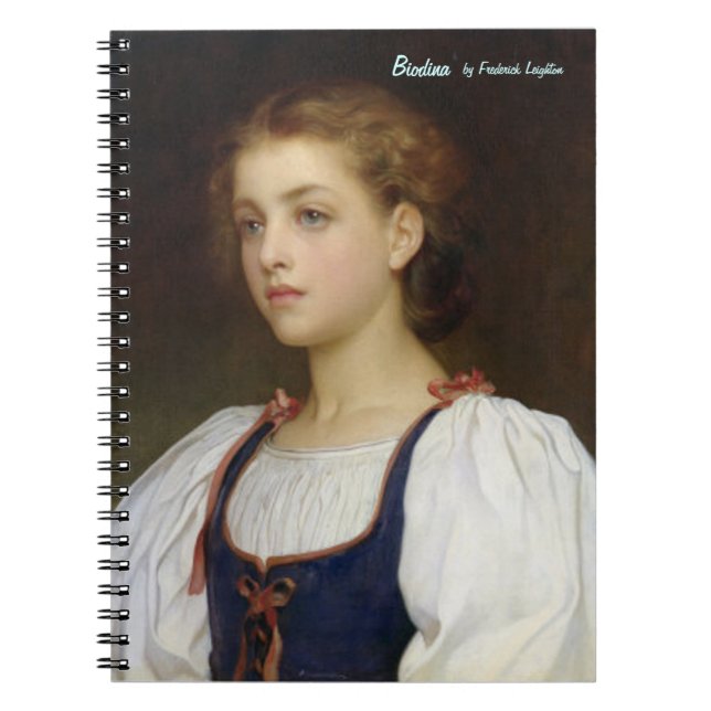 Biodina by Frederick Leighton Notebook (Front)