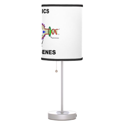 Bioethics Is In My Genes DNA Replication Table Lamp (Right)
