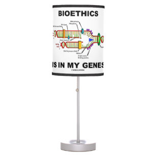 Bioethics Is In My Genes DNA Replication Table Lamp