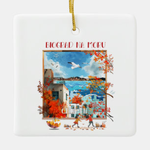 Biograd na Moru 2 Ceramic Ornament