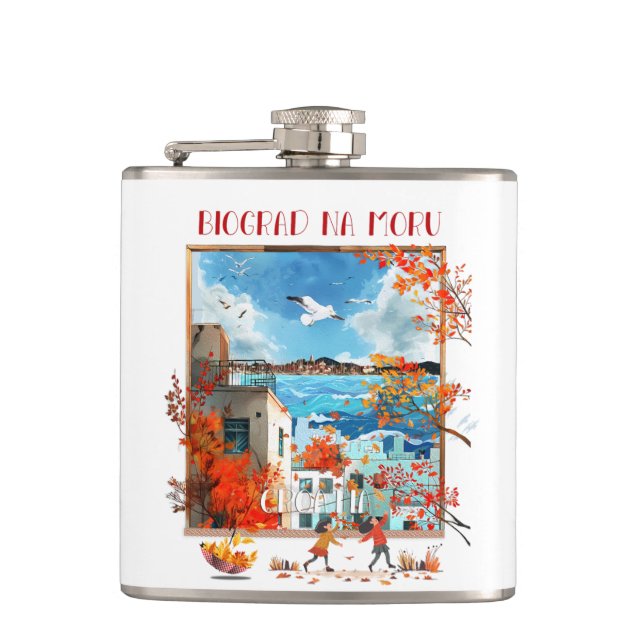 Biograd na Moru 2 Flask (Front)