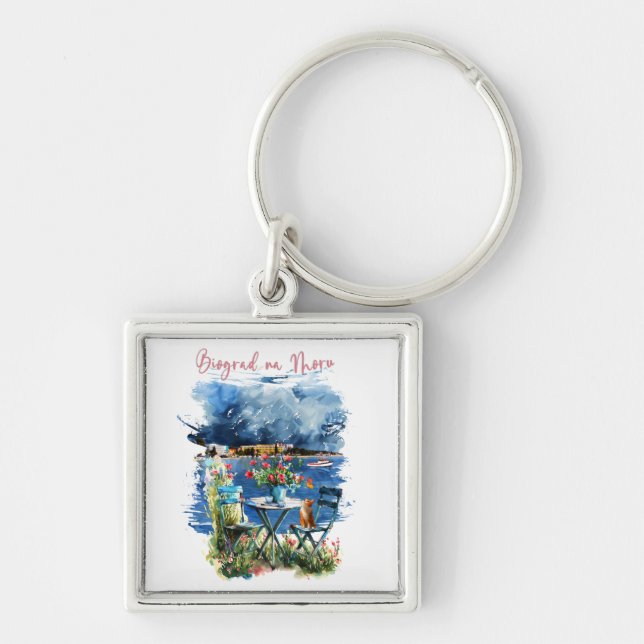 Biograd na moru 2 keychain (Front)