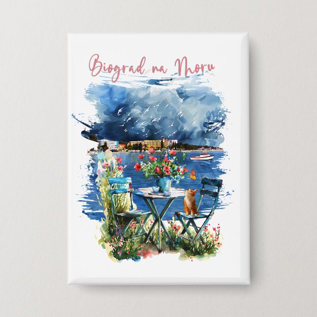 Biograd na moru 3 button (Front)