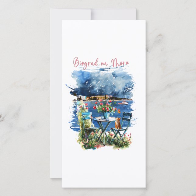 Biograd na moru 3 card (Front)