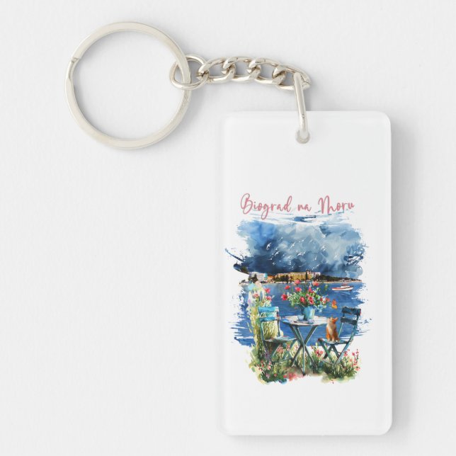 Biograd na moru 3 keychain (Front)