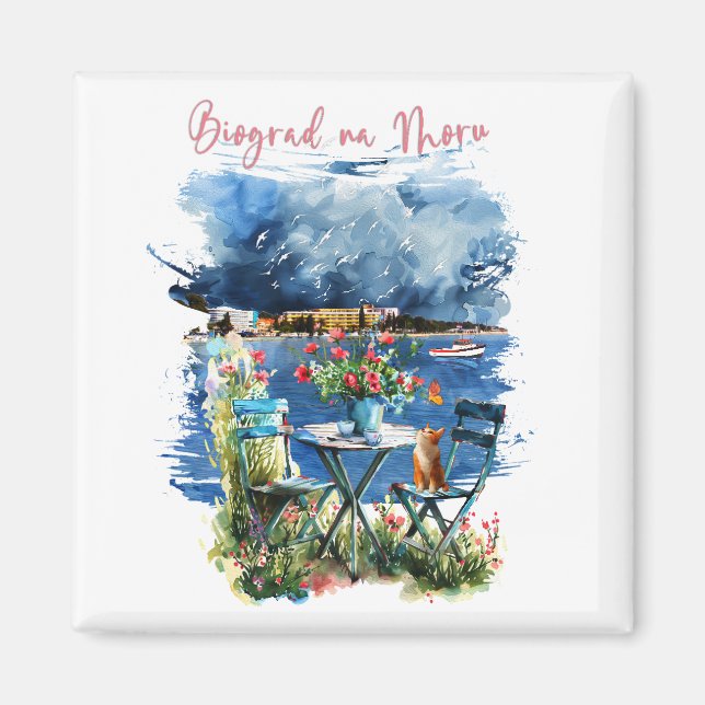 Biograd na moru 3 magnet (Front)