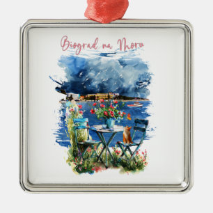 Biograd na moru 3 metal ornament