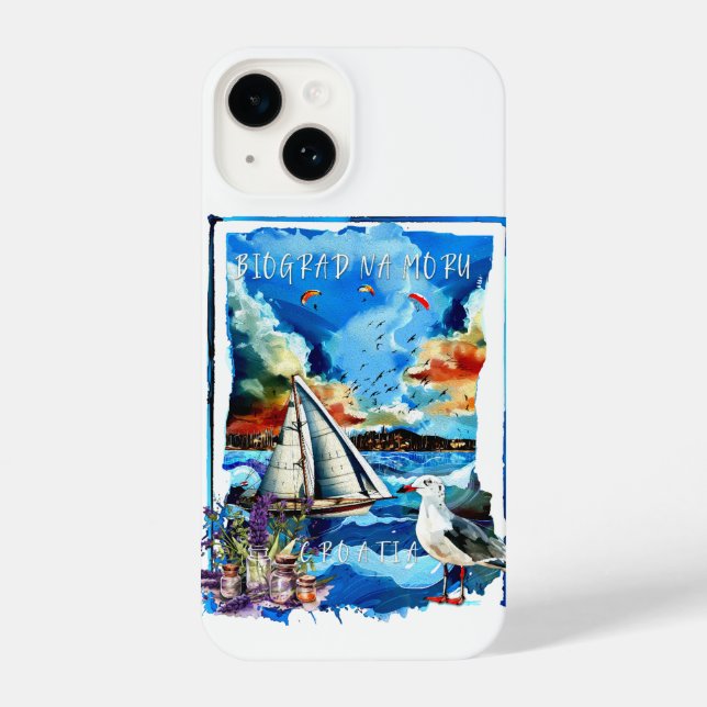Biograd na Moru iPhone Case (Back)
