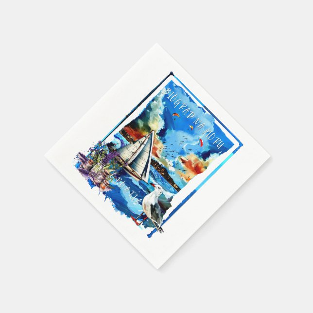 Biograd na Moru Napkins (Corner)