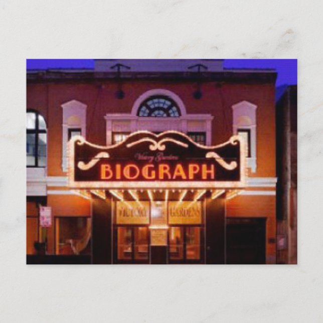Biograph Theater Postcard (Front)