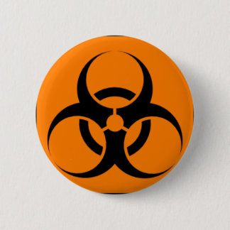 Biohazard 05 pinback button