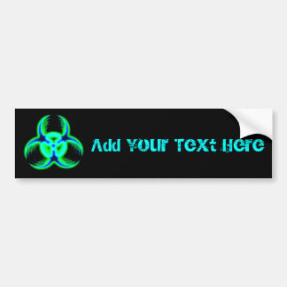 Biohazard 10 bumper sticker