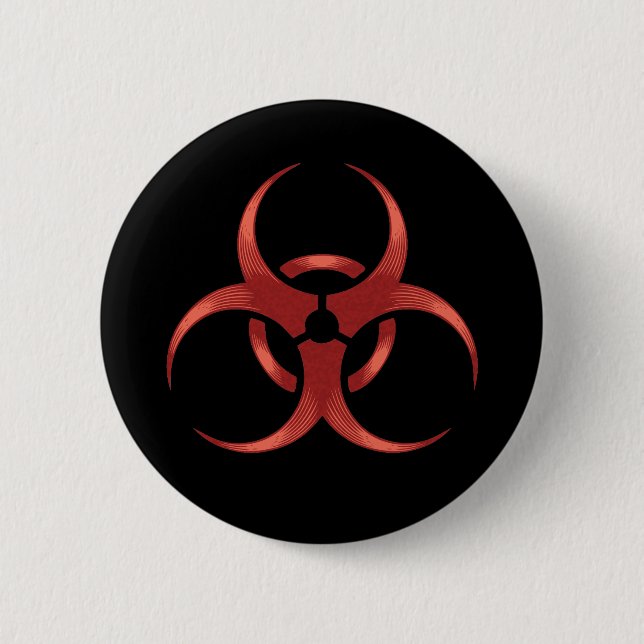 Biohazard 1 button (Front)