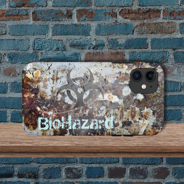 BioHazard Apocalyptic Rusted Grunge Case-Mate iPhone Case (Creator Uploaded)