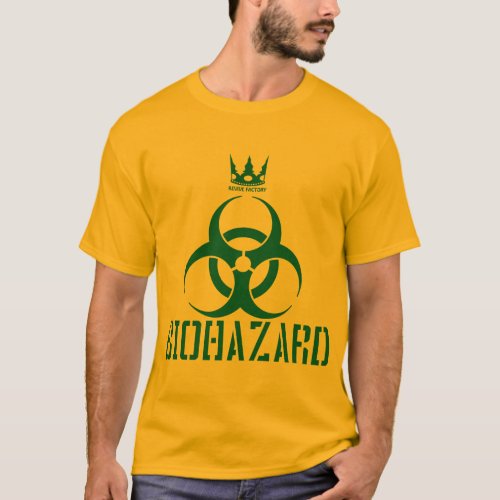 BIOHAZARD blue T_Shirt