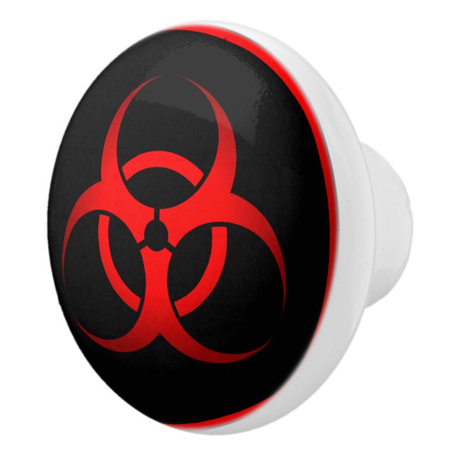 Biohazard Ceramic Knob (Right)