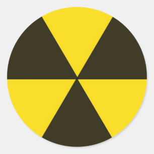 Biohazard Classic Round Sticker