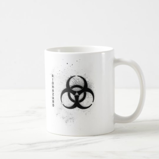 biohazard coffee mug