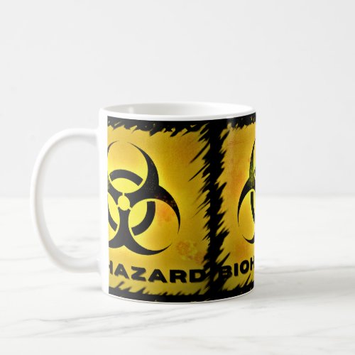 Biohazard coffee mug