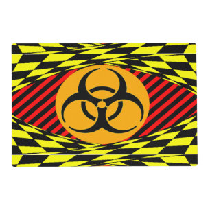 Biohazard Design by Kenneth Yoncich Placemat