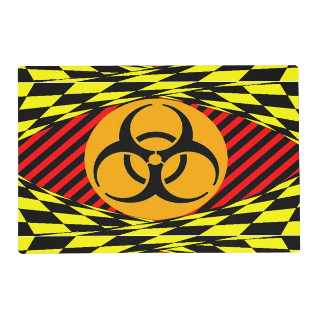 Biohazard Design by Kenneth Yoncich Placemat (Front)