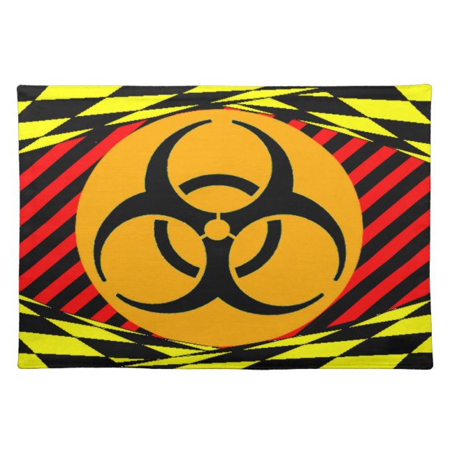 Biohazard Design by Kenneth Yoncich Placemat (Front)