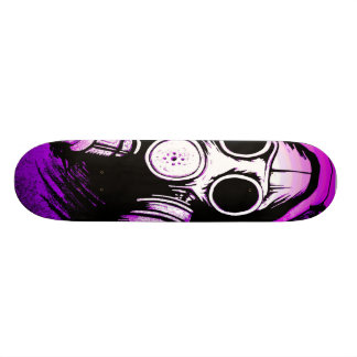 BioHazard GASMASK Toxic Skateboard Deck