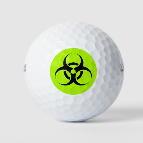 Biohazard Golf Balls