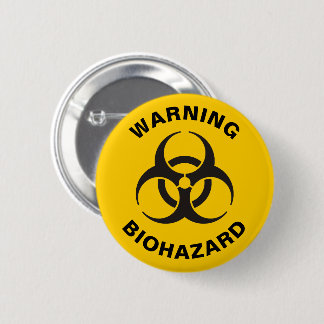 Biohazard Icon Button