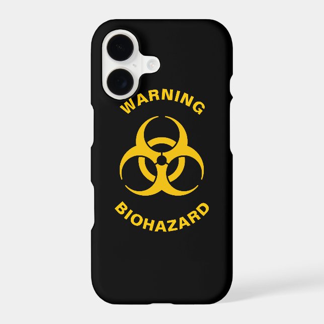 Biohazard Icon Case-Mate iPhone Case (Back)
