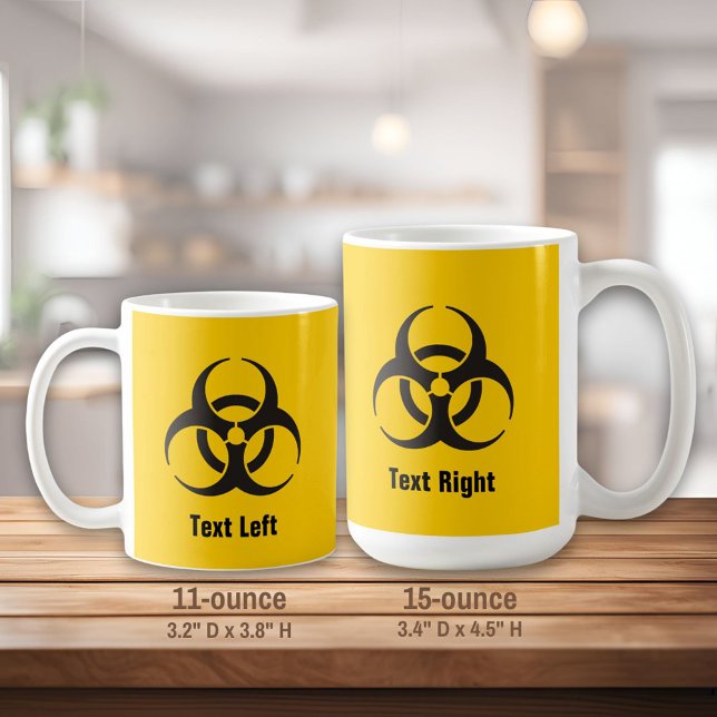 Biohazard Icon Coffee Mug (Creator Uploaded)
