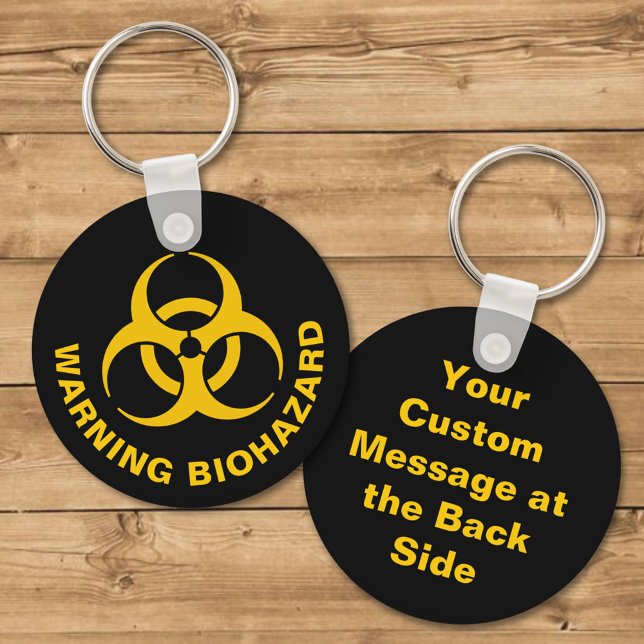 Biohazard Icon Keychain (Creator Uploaded)