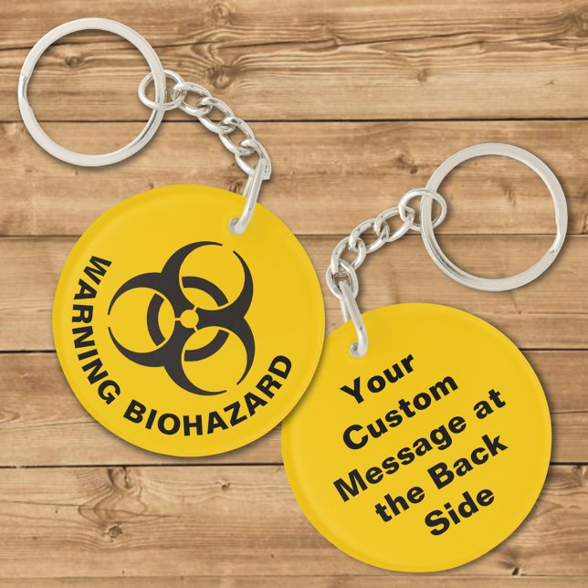 Biohazard Icon Keychain (Creator Uploaded)