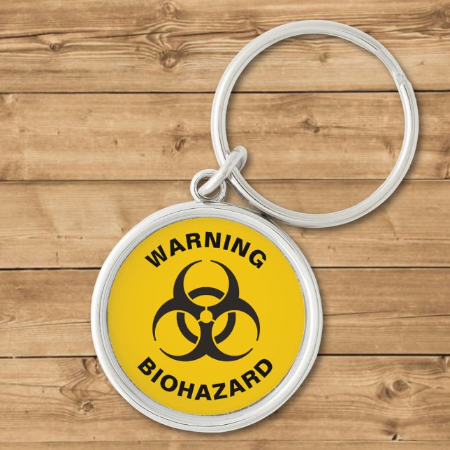 Biohazard Icon Keychain (Creator Uploaded)