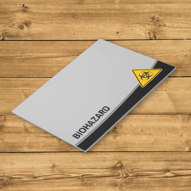 Biohazard Icon Notepad (Creator Uploaded)