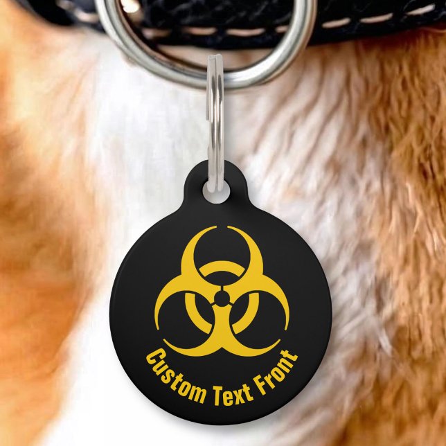 Biohazard Icon Pet ID Tag (Creator Uploaded)