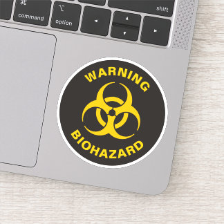 Biohazard Icon Sticker