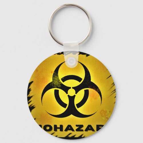 Biohazard  keychain