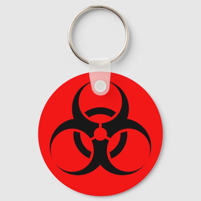 Biohazard Keychain (Front)