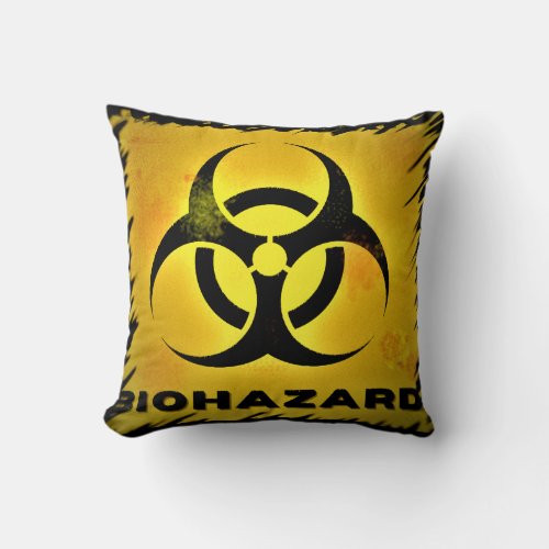 Biohazard pillow